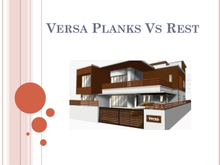 Versa Planks Vs Rest