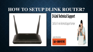 How to Set Up a D-Link Router Configuration