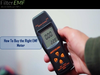 How To Buy the Right EMF Meter