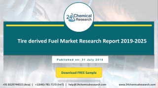 Tire derived Fuel Market Research Report 2019-2025