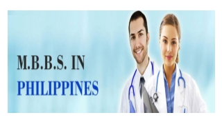 Study Mbbs In Philippines