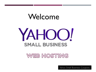 yahoo small business coupons