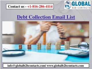 Debt Collection Email List