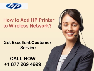How to add HP Printer to Wireless Network