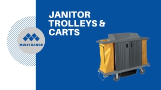 Cleaning Trolleys By Multi Range