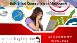 Bulk Billed Counselling in Melbourne