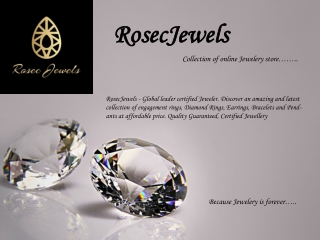 RosecJewels – Engagement rings & latest jewellery collection