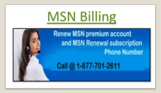 MSN Billing