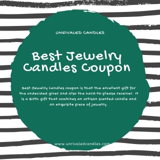 Best Jewelry Candles Coupon I Unrivaled Candles