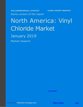 WMStrategy Demo North America Vinyl Chloride Market January 2019