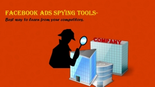 Facebook ads spying tools