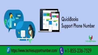 Rectify all your technical defaults at QuickBooks Support Phone Number 1-855-236-7529