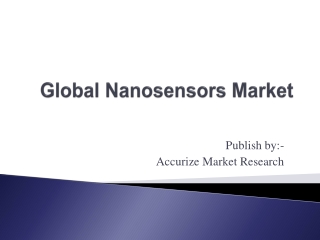 Nanosensors Market