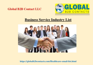 Business Service Industry List