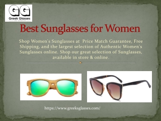 Best Sunglasses for Women 