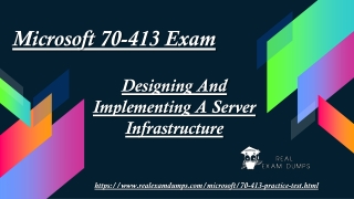 Buy Microsoft 70-413 Dumps PDF - 70-413 Prsctice Questions - RealExamDumps