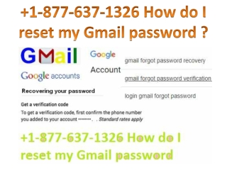 How do I reset my Gmail password