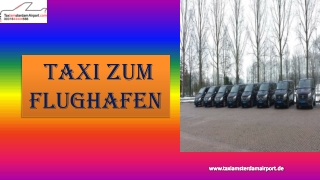 Taxi zum Flughafen