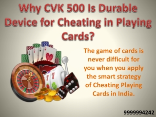 Playing Cards Devices in Delhi