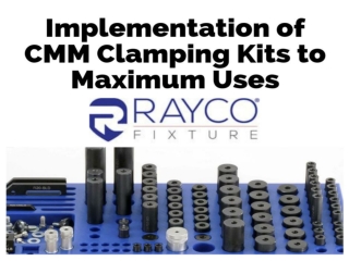 Get the different size of CMM fixture plate online at raycofixture website