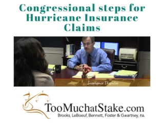 Get the proper guidance about Legal rule of Hurricane Insurance Claims