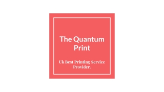 The Quantum Print