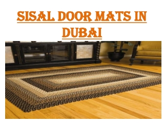 Sisal Mats In Dubai