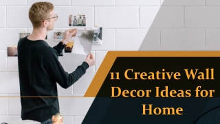 11 Creative Wall Decor Ideas for Home