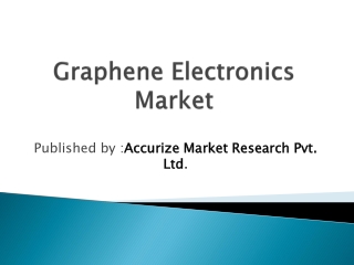 Graphene Electronics Market