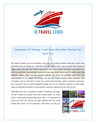 Best Travel Advice Websites