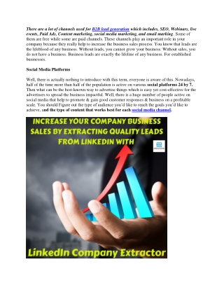 LinkedIn Company Extractor