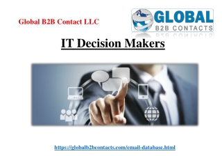 IT Decision Makers