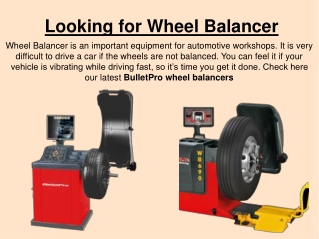 What is a Wheel Balancer