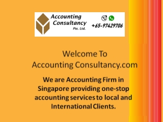 Outsourced accounting services singapore