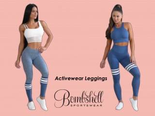 Buy Perfect Fit and Comfortable Activewear Leggings in USA | Bombshell Sportswear