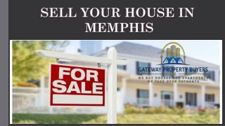 Sell Your House Memphis