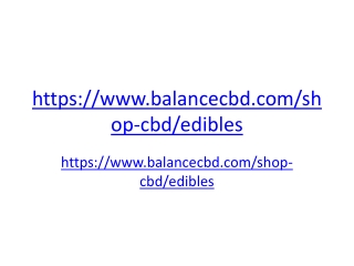 Buy CBD Edibles Online