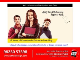 NID entrance coaching