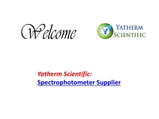 Spectrophotometer Supplier