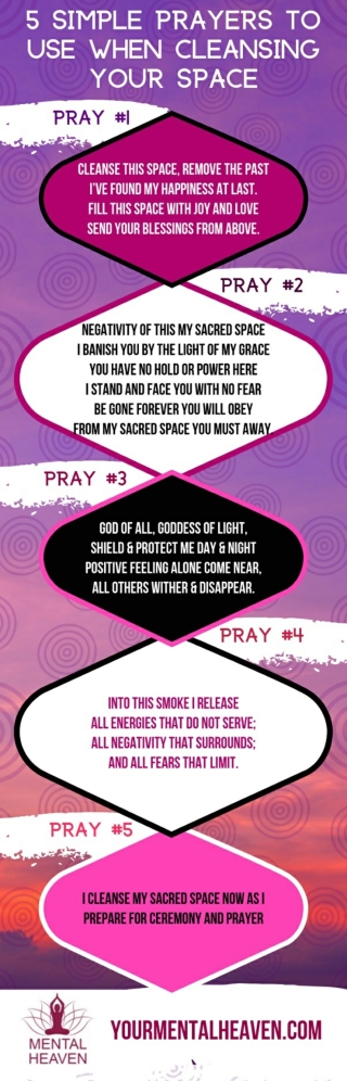 5 Simple Prayers to Use When Cleansing Your Space