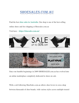 Shoes Australia