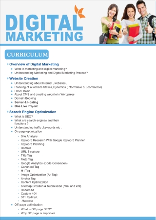 Digital Marketing Training Insitute In Noida