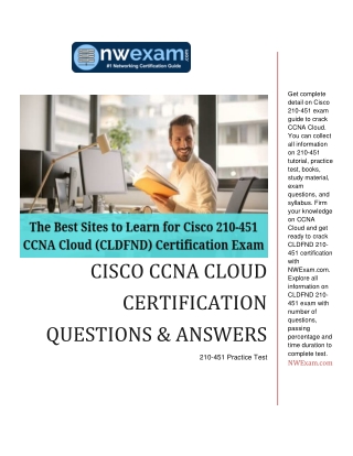 [PDf] Sample Quetion - Cisco CCNA Cloud 210-451 (CLDFND) Certification Exam