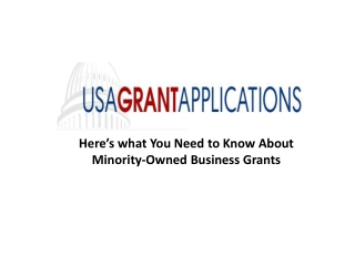 Here’s what you need to know about minority-owned business grants