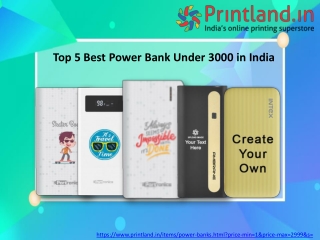 Top 5 Best Power Bank Under 3000 in India