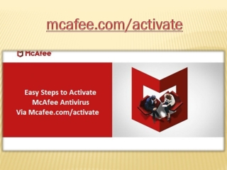 McAfee Activate Support | McAfee com Activate