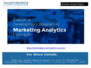 Data Analytics Courses
