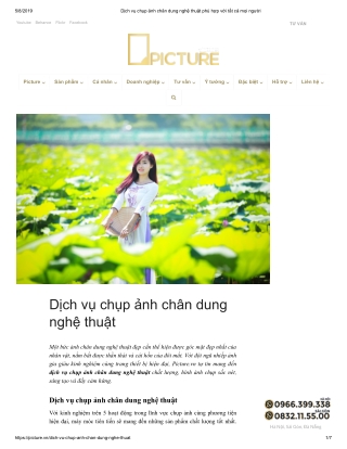 Dịch vụ chụp ảnh chân dung nghệ thuật phù hợp với tất cả mọi người - picture.vn