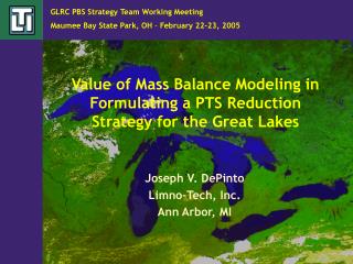 Value of Mass Balance Modeling in Formulating a PTS Reduction Strategy for the Great Lakes