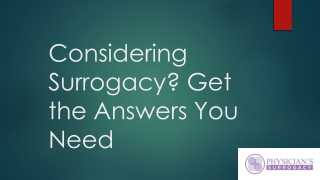 How to Become a Surrogate Mother? - Physician's Surrogacy